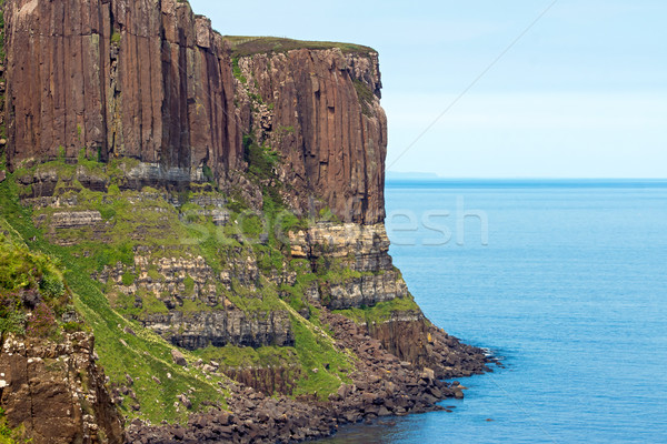 Kilt rock on the Isle of Skye Stock photo © elxeneize