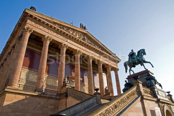 Berlins Old National Gallery Stock photo © elxeneize