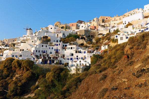 The village of Oia Stock photo © elxeneize