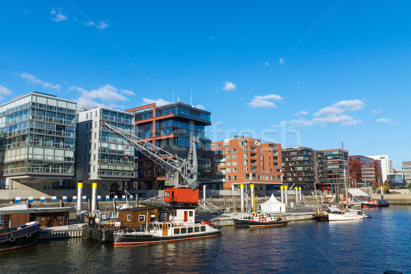 Stock photo: View of the Hafencity in Hamburg