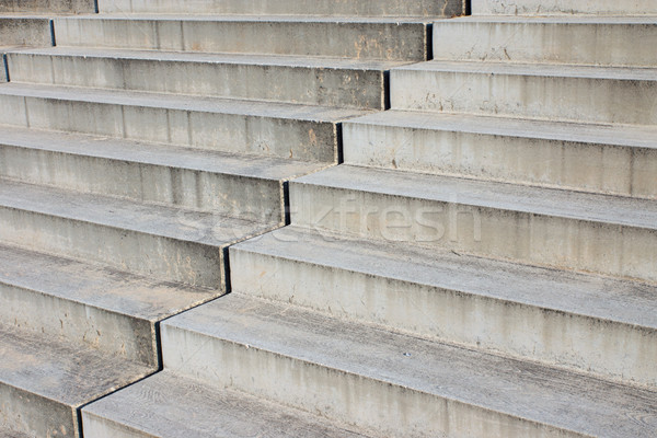 Detail of grey stairs  Stock photo © elxeneize