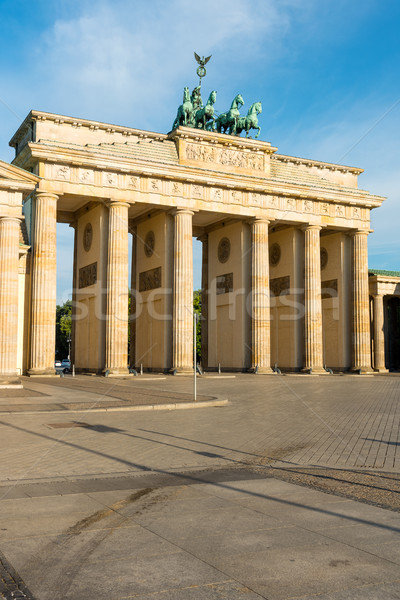 Stock photo: View of the Brandenburger Tor 