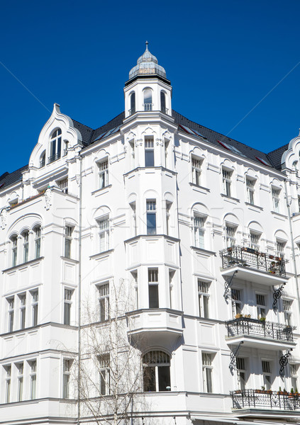Old residential building in Berlin Stock photo © elxeneize