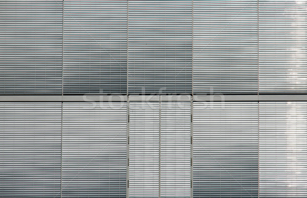 Silver window shutters Stock photo © elxeneize