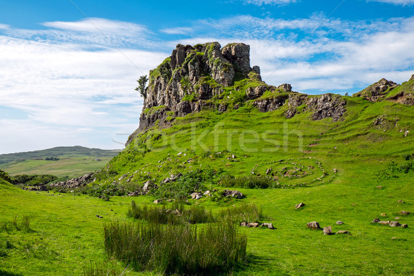 The Fairy glen on the Isle of Skye Stock photo © elxeneize