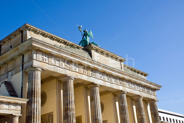 Backside of the Brandenburger Tor Stock photo © elxeneize