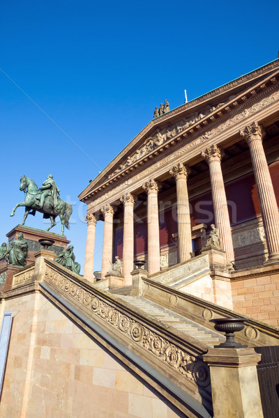 Berlin landmark Old Nationalgallery Stock photo © elxeneize