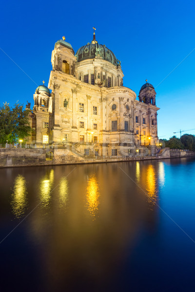 Backside of the Dom in Berlin Stock photo © elxeneize