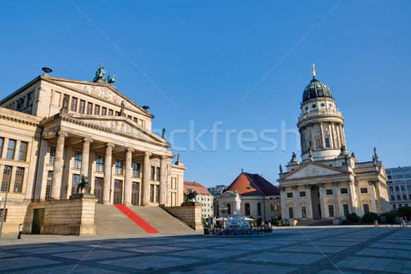 The Gendarmenmarkt in Berlin Stock photo © elxeneize