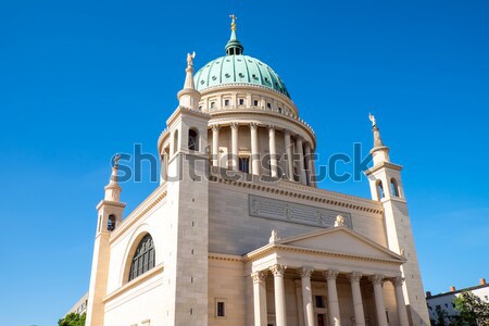 St. Nicolas church in Potsdam Stock photo © elxeneize