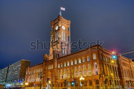 The tower of the townhall in Berlin Stock photo © elxeneize