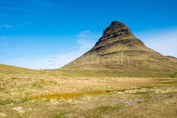 Mount Kirkjufell in Iceland Stock photo © elxeneize