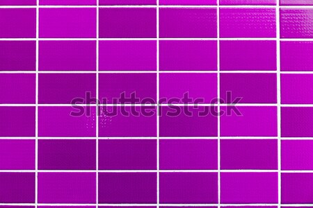 Púrpura azulejos pequeño cuadros pared resumen Foto stock © elxeneize