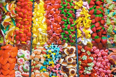 Candy and jelly for sale Stock photo © elxeneize