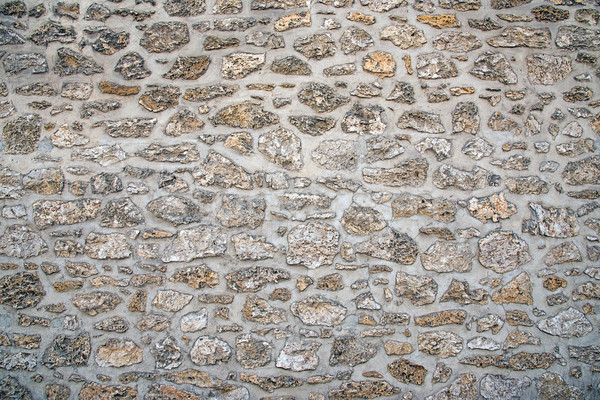 Starych naturalnych budowy ściany pracy rock Zdjęcia stock © elxeneize