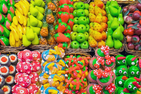 Sweets at the Boqueria Stock photo © elxeneize