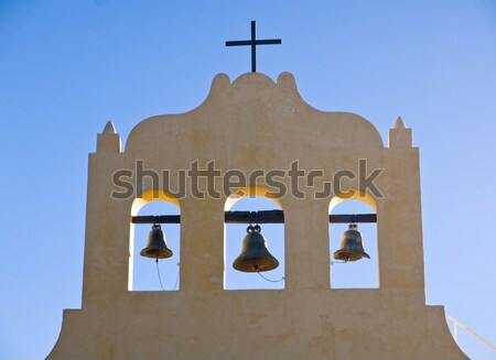 Toit orthodoxe église Grèce tôt le matin lumière [[stock_photo]] © elxeneize