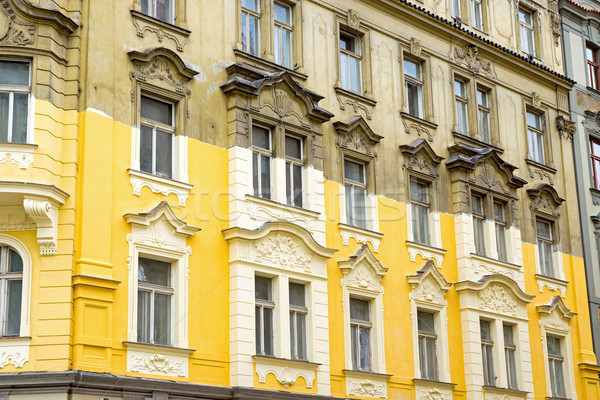 Unterminated house restoration  Stock photo © elxeneize