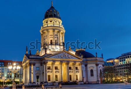 Church at the Gendarmenmarkt Stock photo © elxeneize