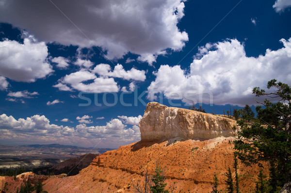 Summer clouds over Bryce Canyon Stock photo © emattil
