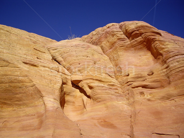 Homokkő szirt textúra narancs homok minták Stock fotó © emattil