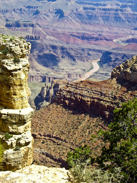 Сток-фото: Колорадо · реке · Гранд-Каньон · мнение · полу · Аризона
