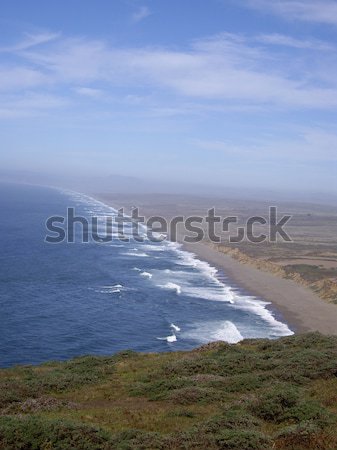 Stockfoto: Wild · mooie · strand · surfen · groot · Californië