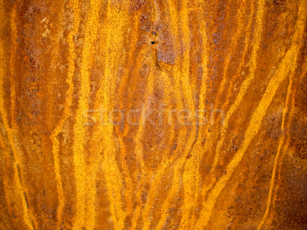 Rozsda konzervdoboz narancs citromsárga textúra terv Stock fotó © emattil