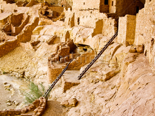 Mesa Verde Ruins Stock photo © emattil