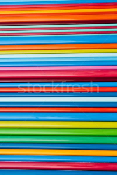 Vízszintes színek vonalak tele spektrum elsődleges Stock fotó © emattil
