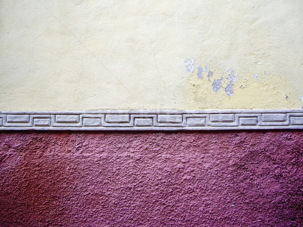 Old adobe wall in Mexico Stock photo © emattil