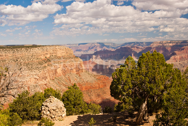 Grand Canyon park Arizona USA tájkép fény Stock fotó © emattil