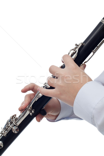 Clarinet player Stock photo © emese73