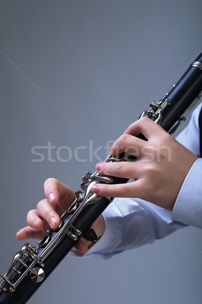 Clarinet player Stock photo © emese73