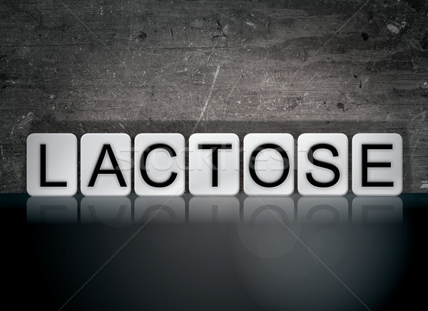 Lactose Concept Tiled Word Stock photo © enterlinedesign