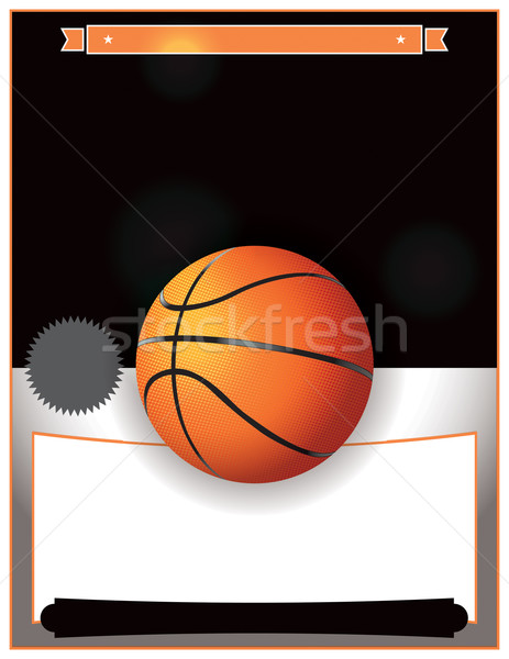 Foto stock: Vector · baloncesto · torneo · ilustración · eps · 10