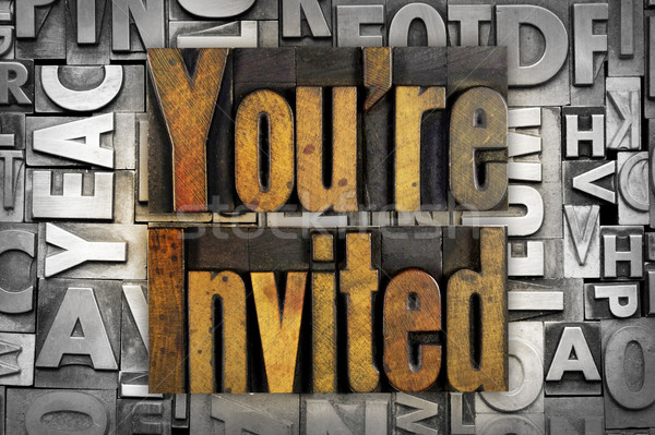 You're Invited Stock photo © enterlinedesign