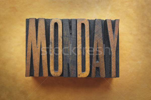 Monday Stock photo © enterlinedesign