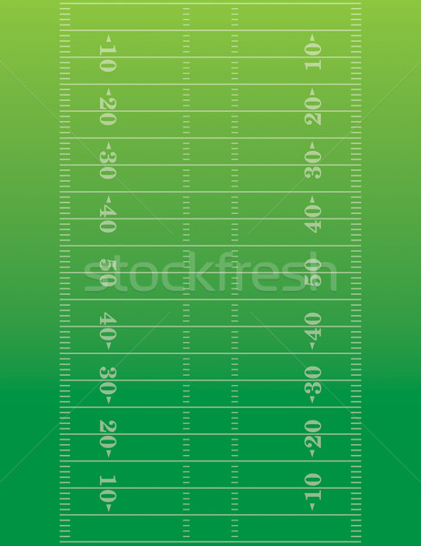 Amerikan futbol sahası örnek vektör eps 10 Stok fotoğraf © enterlinedesign