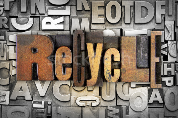 Recycle Stock photo © enterlinedesign