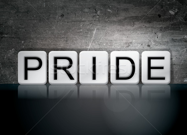 Pride Tiled Letters Concept and Theme Stock photo © enterlinedesign