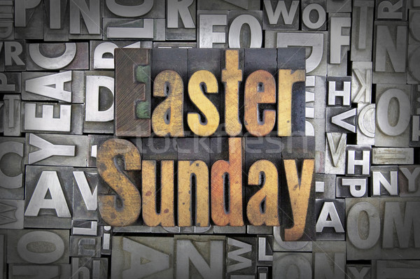 Easter Sunday Stock photo © enterlinedesign