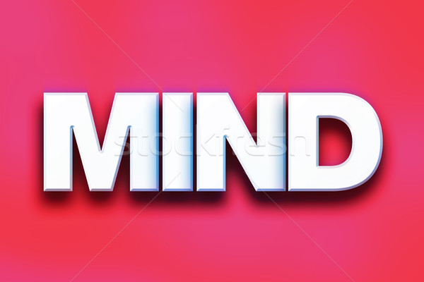 Mind Concept Colorful Word Art Stock photo © enterlinedesign