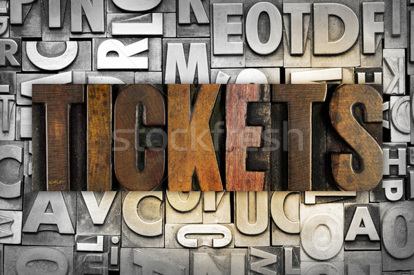 Tickets Stock photo © enterlinedesign