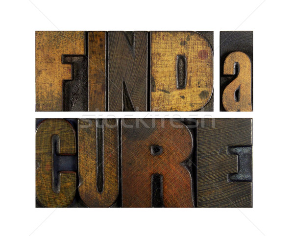 Find a Cure Stock photo © enterlinedesign