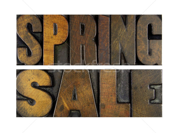 Spring Sale Stock photo © enterlinedesign