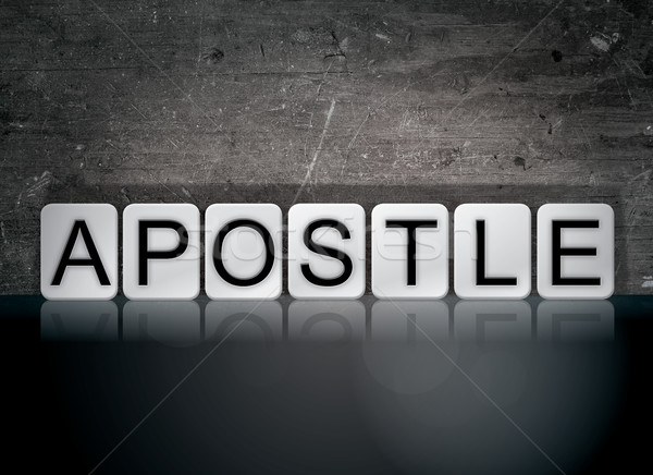 Stock photo: Apostle Concept Tiled Word