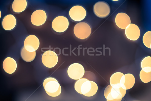 Stock photo: Defocused Lights