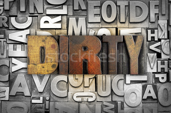 Dirty Stock photo © enterlinedesign