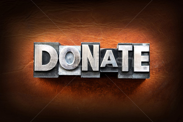 Donate Stock photo © enterlinedesign